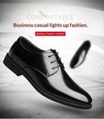 The Executive Oxford – Black Genuine Leather Formal Shoe