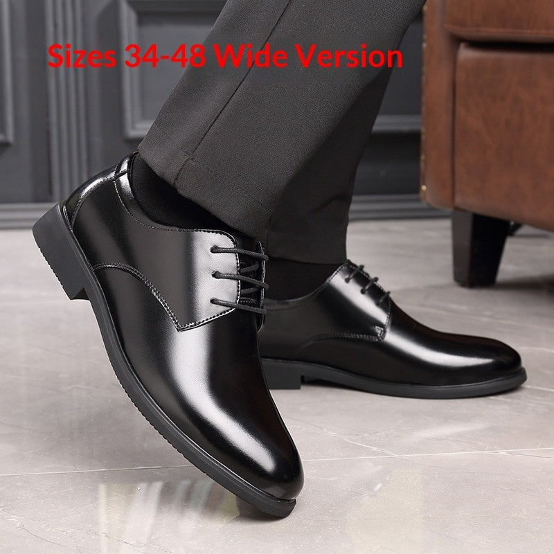 The Executive Oxford – Black Genuine Leather Formal Shoe