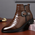 The Chelsea Boot – Genuine Leather, Black & Brown
