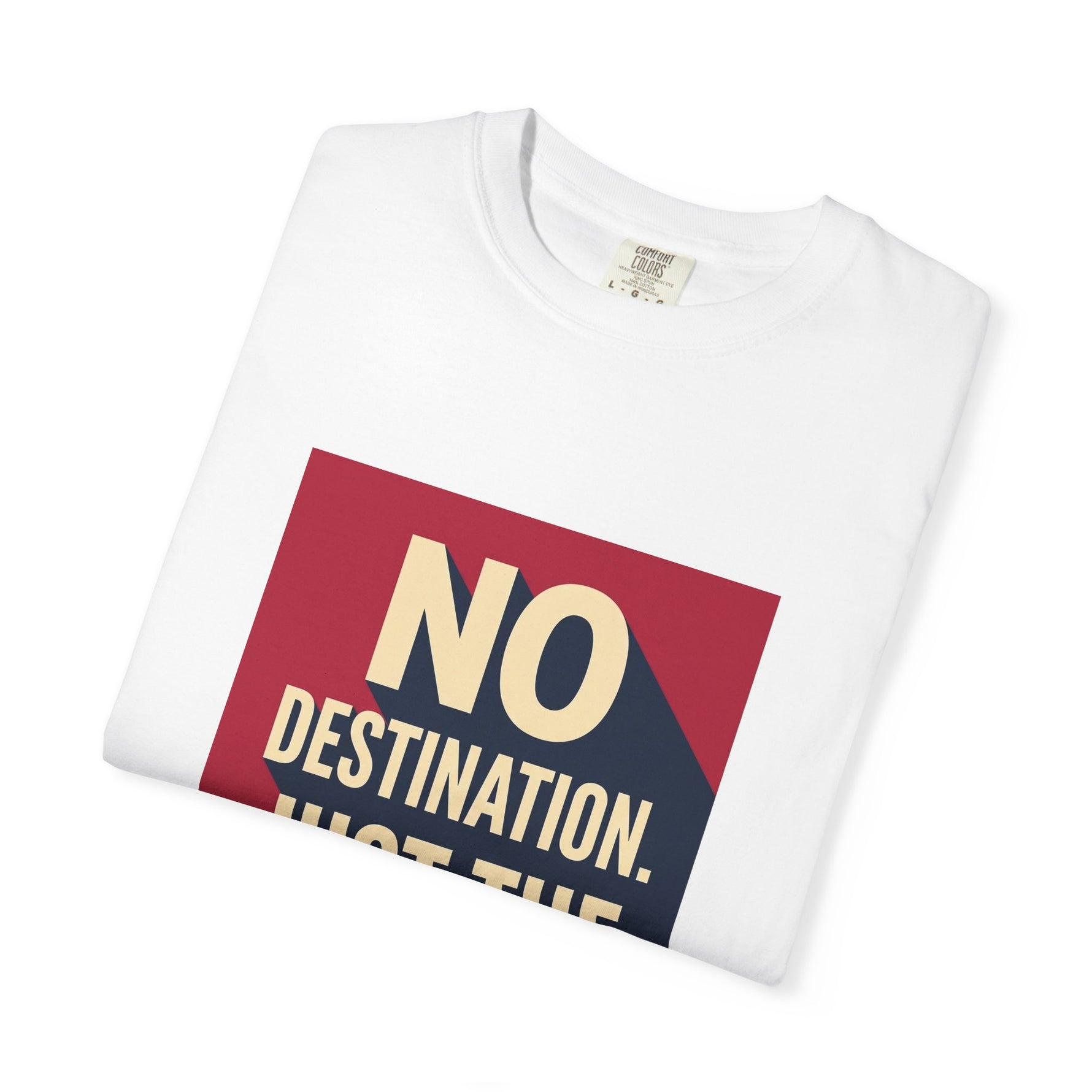 No Destination Just the Highway T-Shirt — Vintage Road Trip Graphic Tee