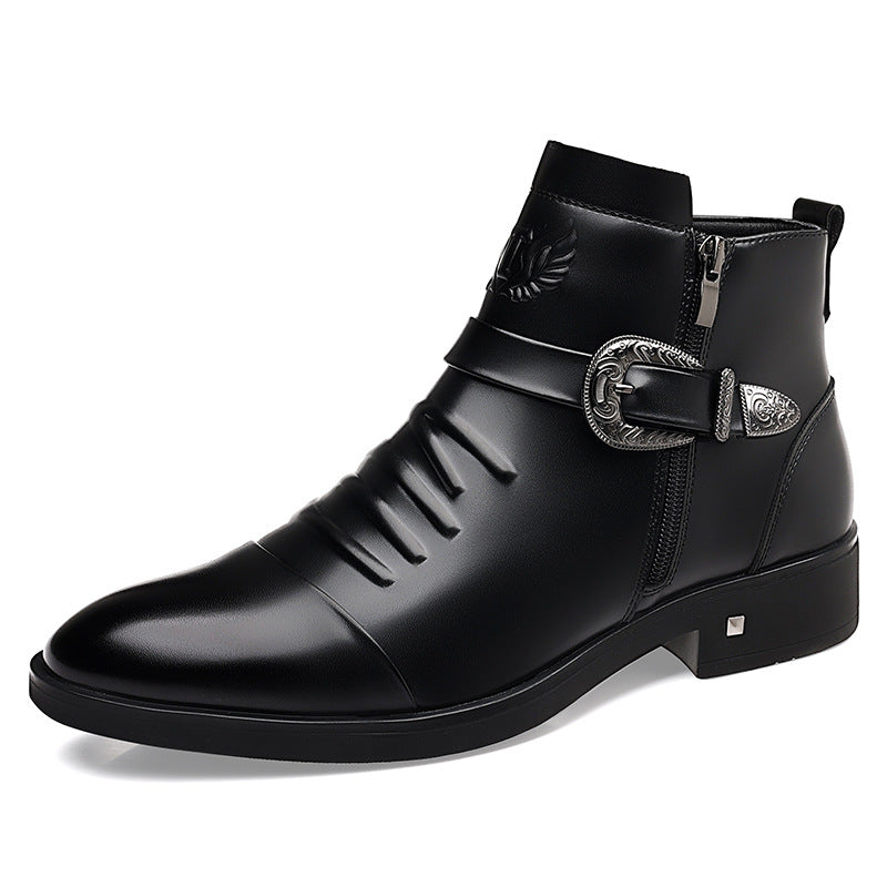 The Chelsea Boot – Genuine Leather, Black & Brown