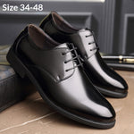 The Executive Oxford – Black Genuine Leather Formal Shoe