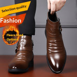 The Chelsea Boot – Genuine Leather, Black & Brown