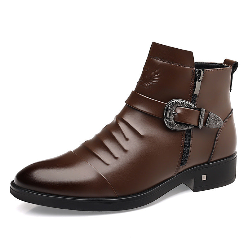 The Chelsea Boot – Genuine Leather, Black & Brown